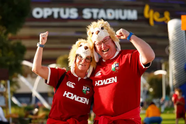 British and Irish Lions fans