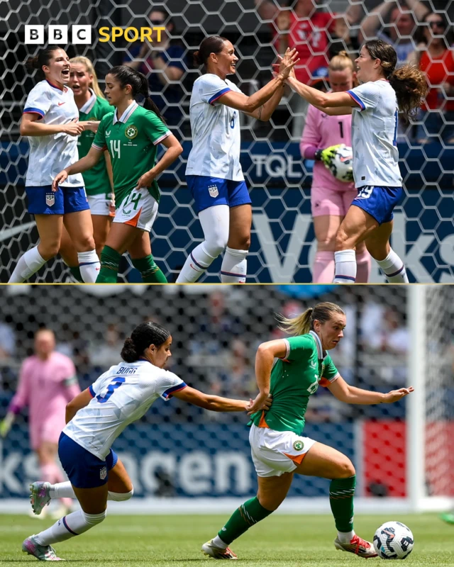 First half action