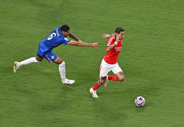 Angel Di Maria in action