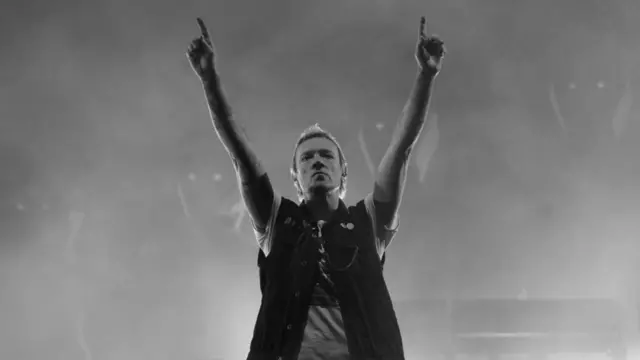 The Prodigy performing at Reading Festival 2024 on 23th Aug 2024