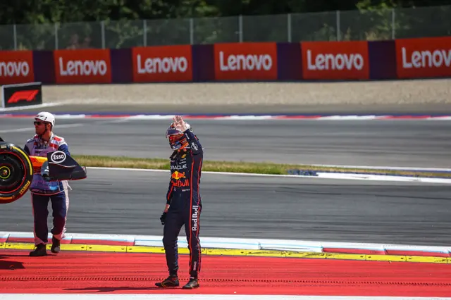 Max Verstappen at the Austrian Grand Prix