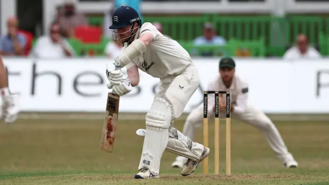 Sam Robson batting for Middlesex