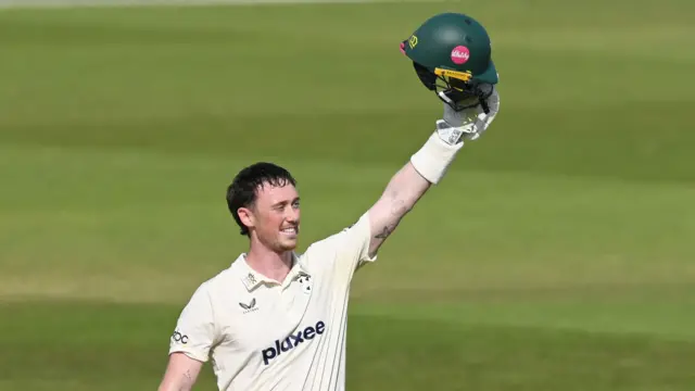 Adam Hose celebrates