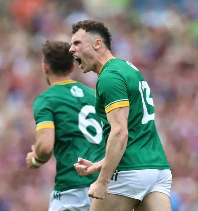 Meath’s Jordan Morris celebrates