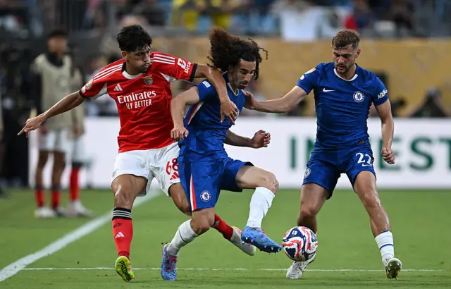 Marc Cucurella in action