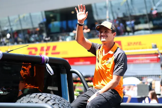 Lando Norris at the Austrian Grand Prix