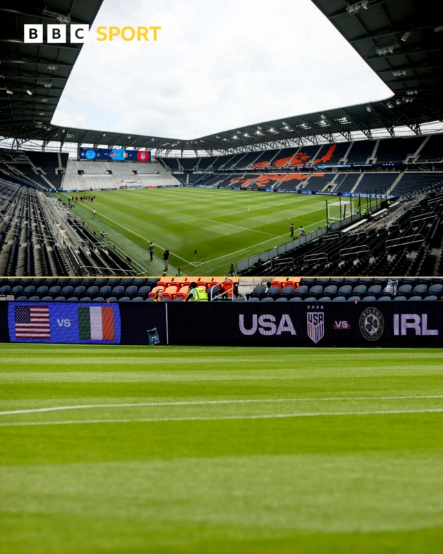 Stage is set for USA v Republic of Ireland