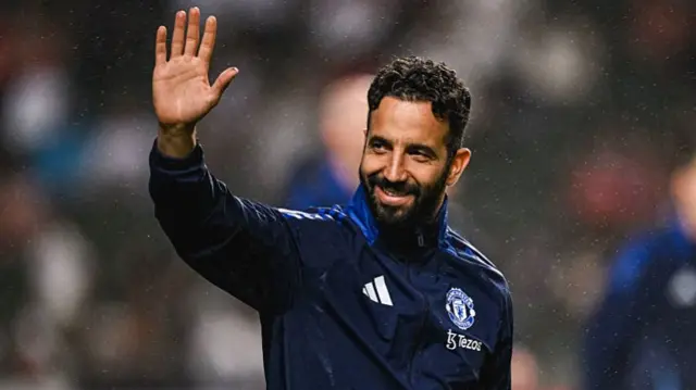 Manchester United head coach Ruben Amorim