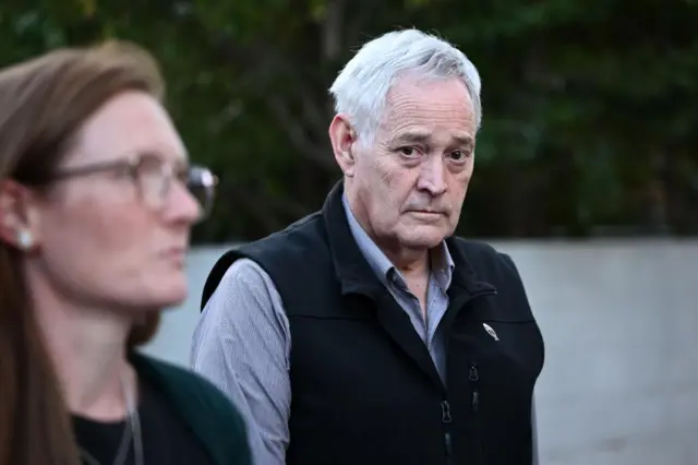 Ian Wilkinson pictured arriving at court in Morwell