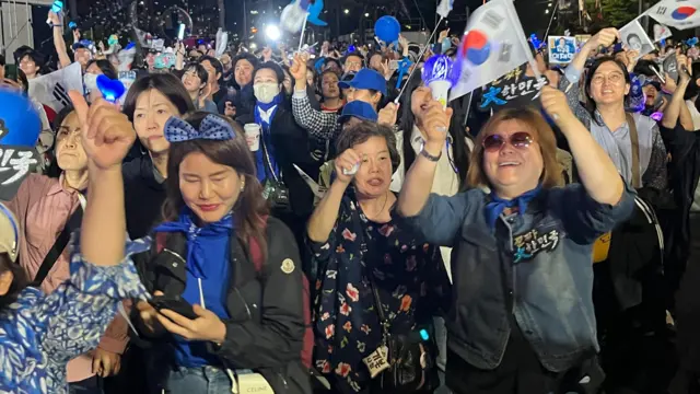 It is party central at the Democratic Party rally