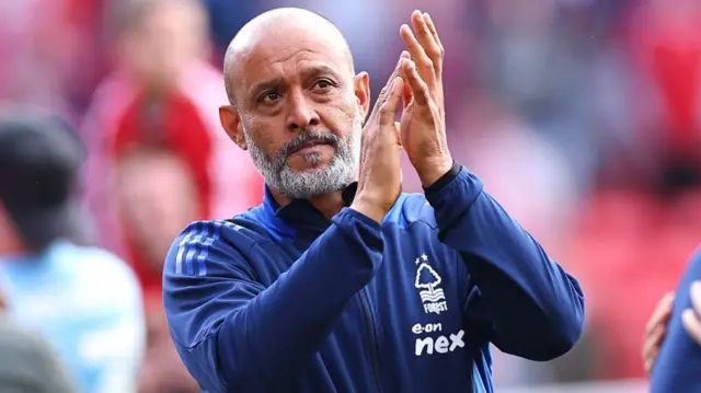 Nuno Espírito Santo, the head coach of Nottingham Forest