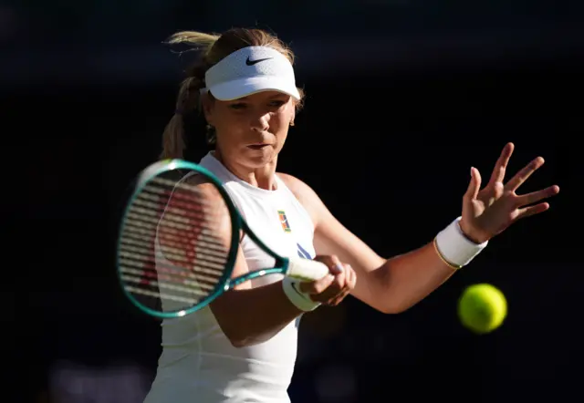 Katie Boulter at Wimbledon