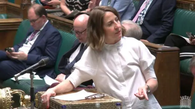 Kendall speaks in the House of Commons