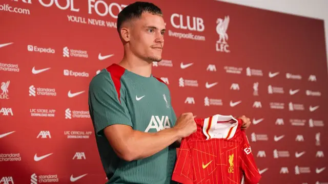 Florian Wirtz - one of Liverpool's new summer signings.