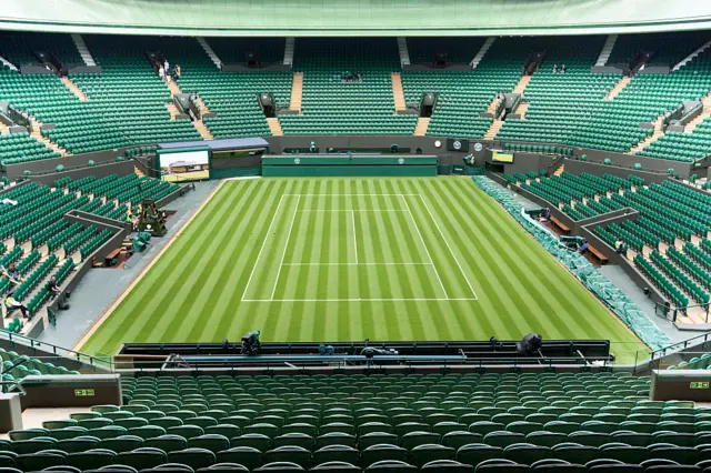Centre Court at Wimbledon