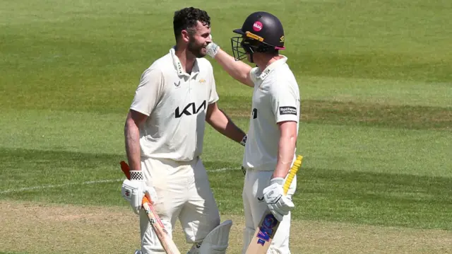 Dom Sibley and Dan Lawrence
