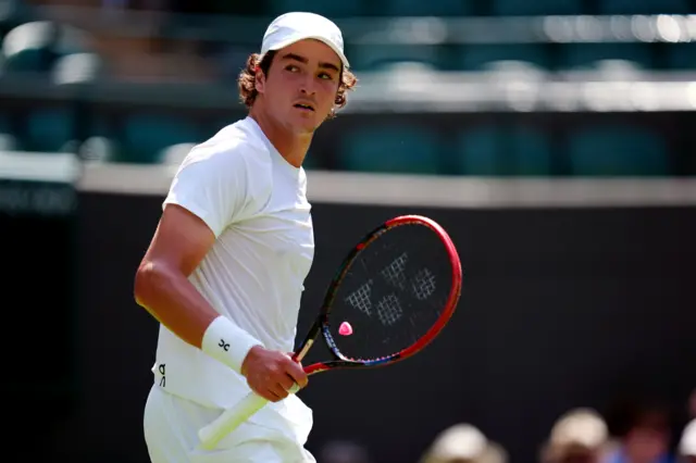 Joao Fonseca at Wimbledon