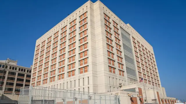The Metropolitan Detention Center in Brooklyn