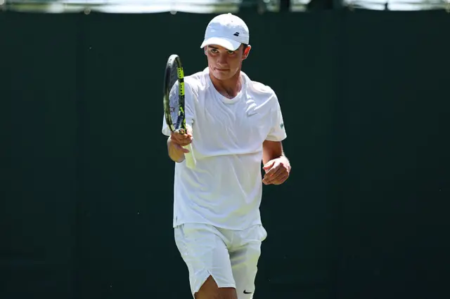 Oliver Tarvet at Wimbledon