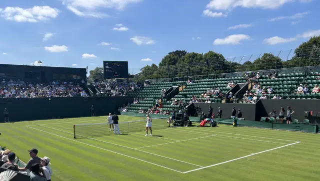 Wimbledon Sonay Kartal and jelena ostapenko