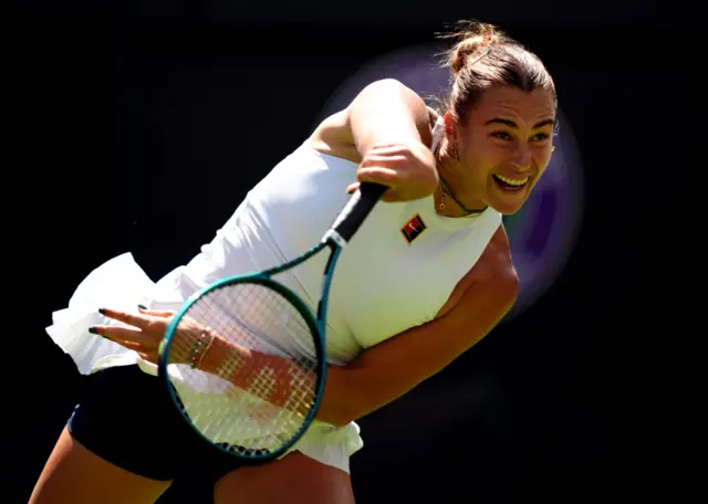 Aryna Sabalenka at Wimbledon