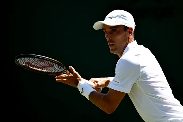 Roberto Bautista Agut at Wimbledon