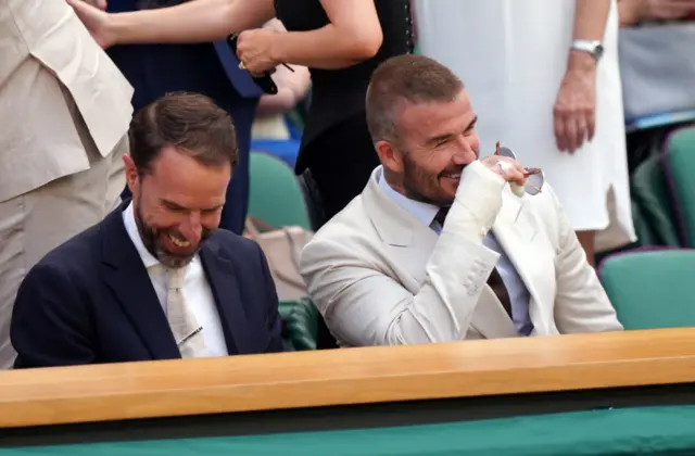 Beckham and Southgate