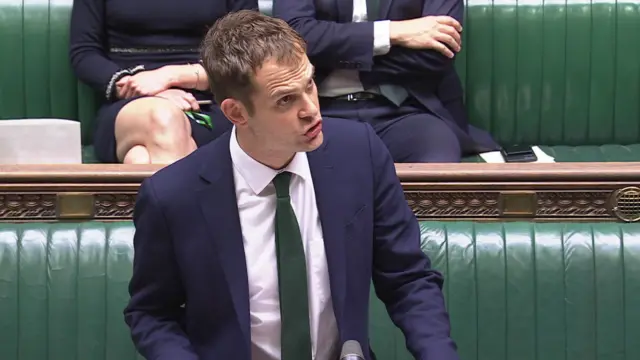 Hamish Falconer speaks in House of Commons