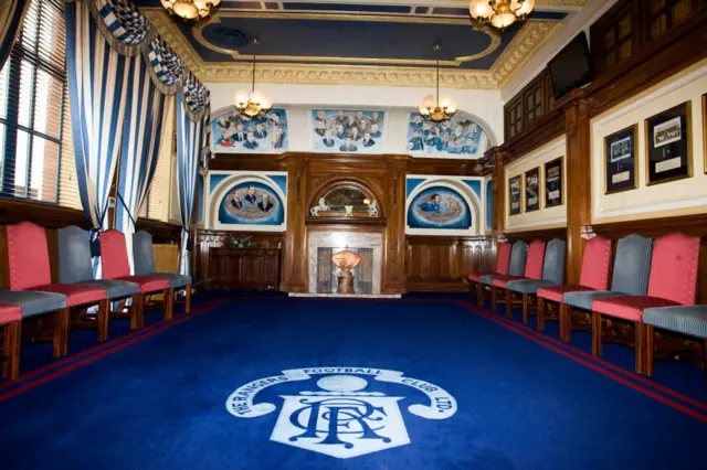 Blue room Ibrox