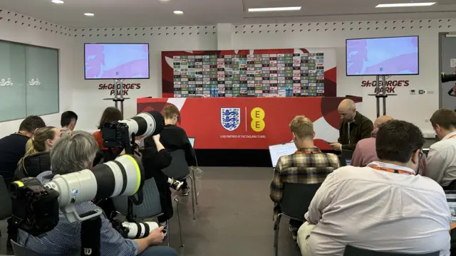 England news conference