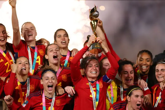 Spain lift the World Cup in 2023