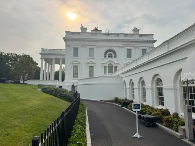 Exterior of White House