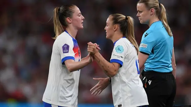 Kieran Walsh and Georgia Stanway for England