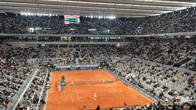 View of Court Philippe Chatrier
