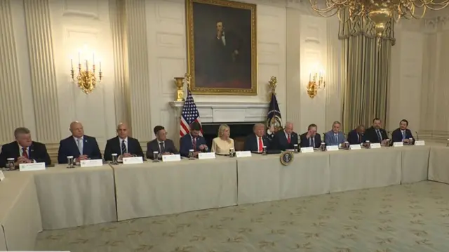 Trump speaking to the Fraternal Order of Police