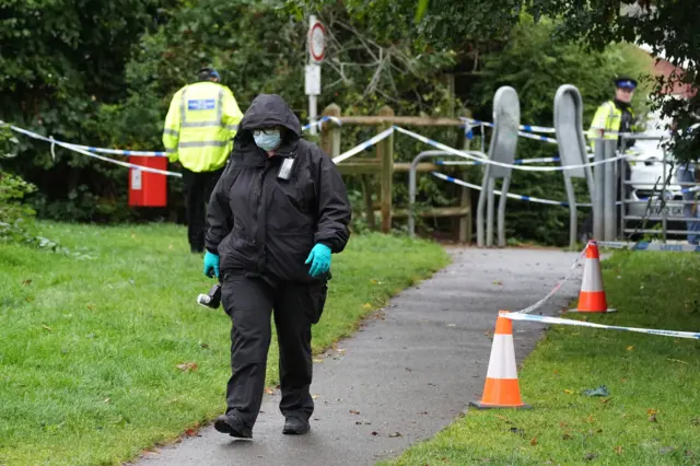 Investigation at Franklin Park