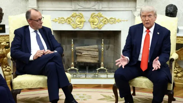 Merz and Trump