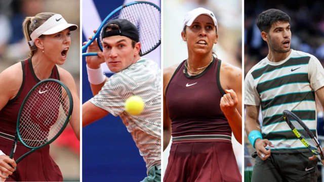Katie Boulter, Jack Draper, Madison Keys & Carlos Alcaraz