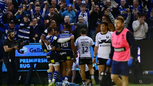 Bath celebrate