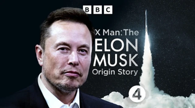 Image of Elon Musk and the X Man: The Elon Musk Origin Story branding on BBC Radio 4