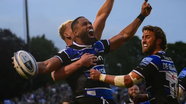 Bath celebrate