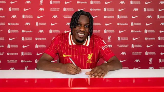 Jeremie Frimpong new signing of Liverpool