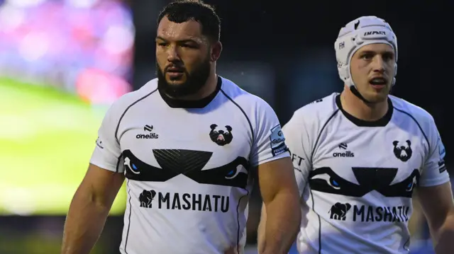 Bath players look dejected
