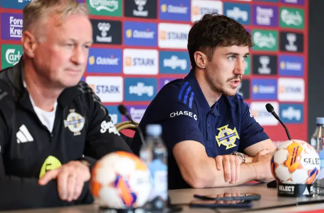 Michael O'Neill and Trai Hume