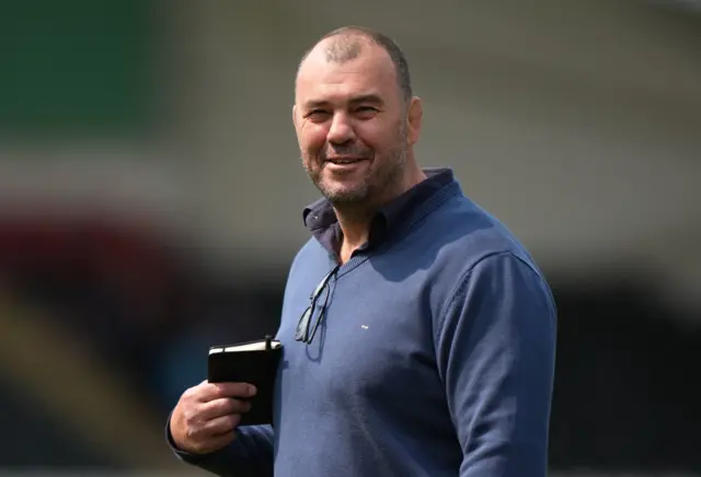 Leicester Tigers head coach Michael Cheika