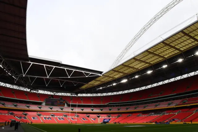 General view of Wembley stadium
