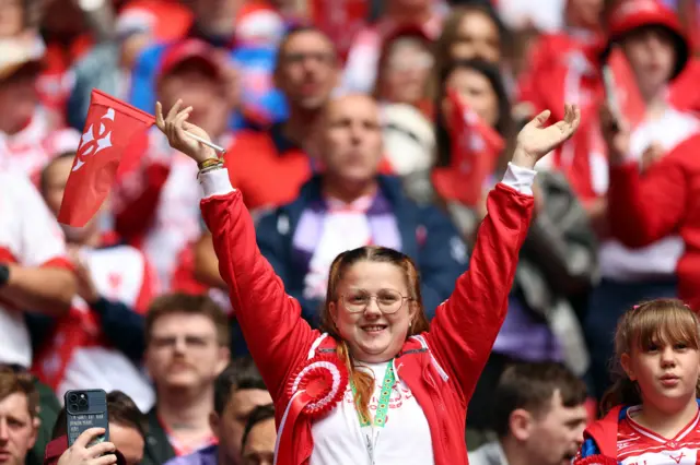 Hull KR fans at Wembley