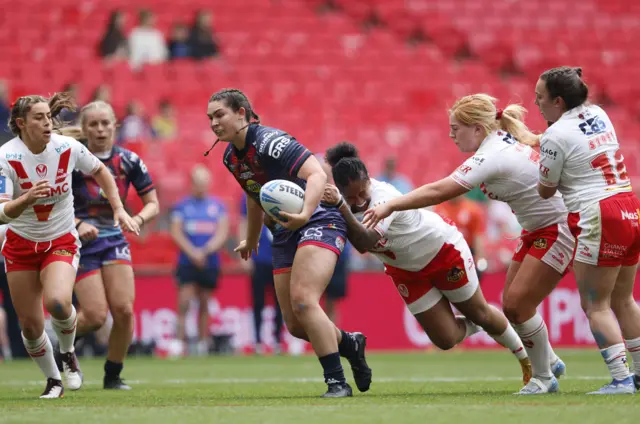 Megan Williams scores for Wigan