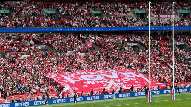Hull KR fans at Wembley