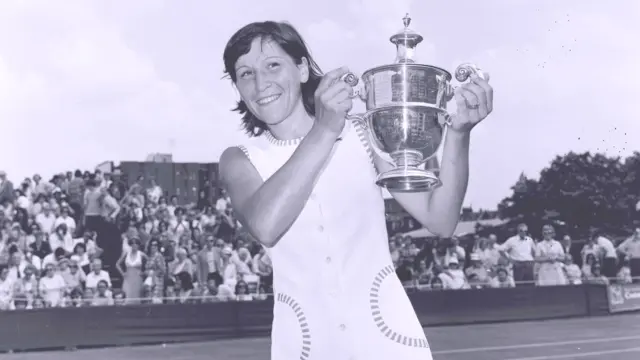 1973 Queen's Club Championships, London, Saturday 23rd June 1973. Olga Morozova, Women's Final